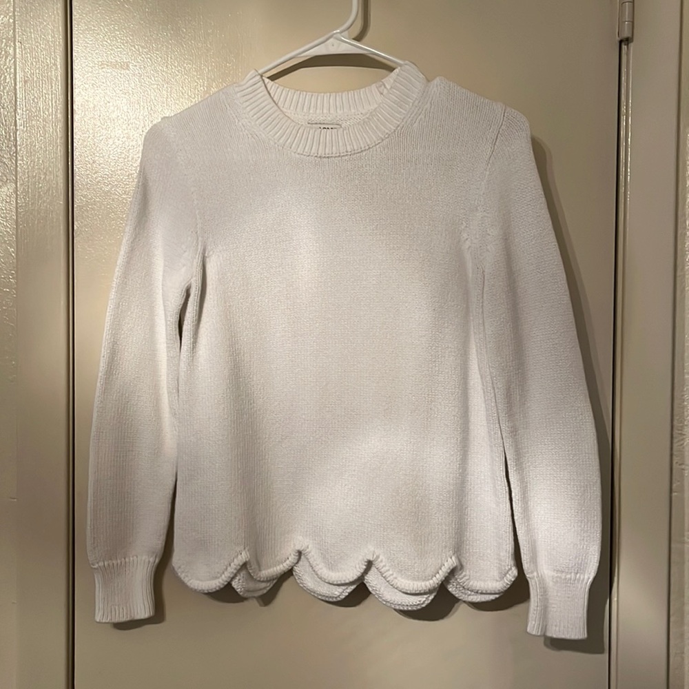 J. by J. Crew White Sweater